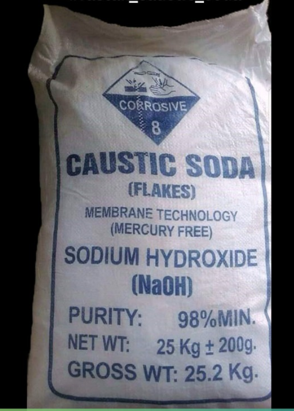 Naoh Chemical Caustic Soda Lye Food Grade Sodium Hydroxide Flake